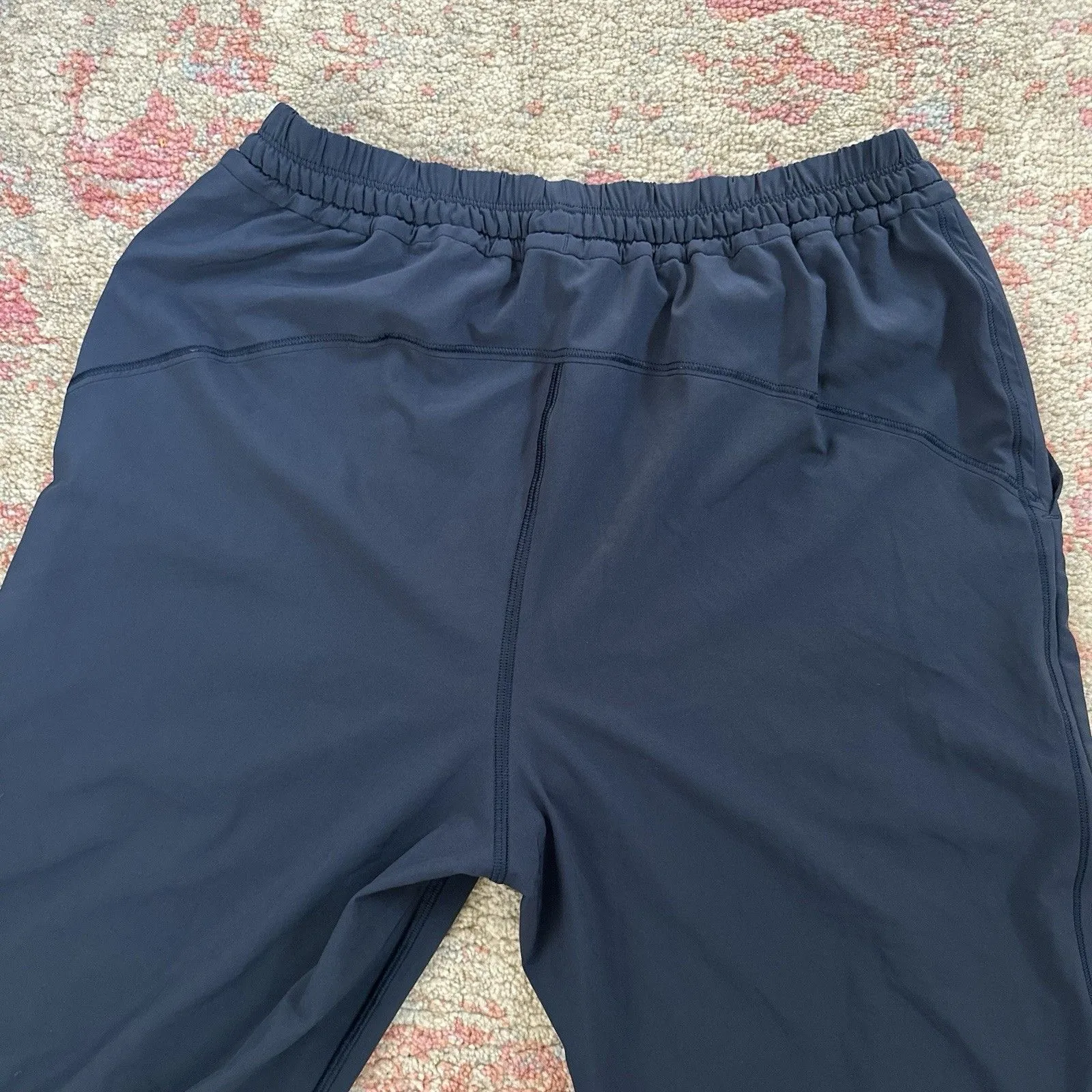 Lululemon Final Play Pants 23" Size 6 Navy Crop Travel Vacation Casual Gorp Cute - Image 9