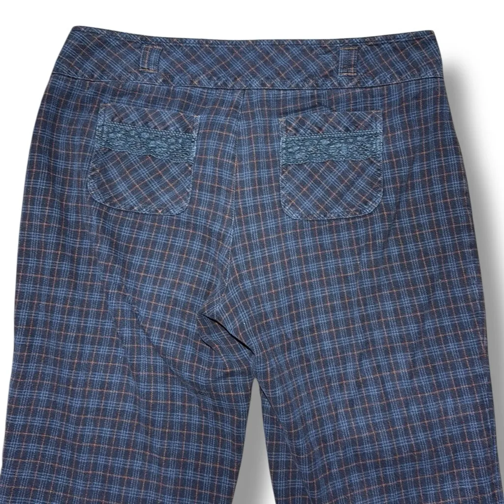 Sundance Plaid Pants With‎ Danity Front Pockets Size Medium - Image 4