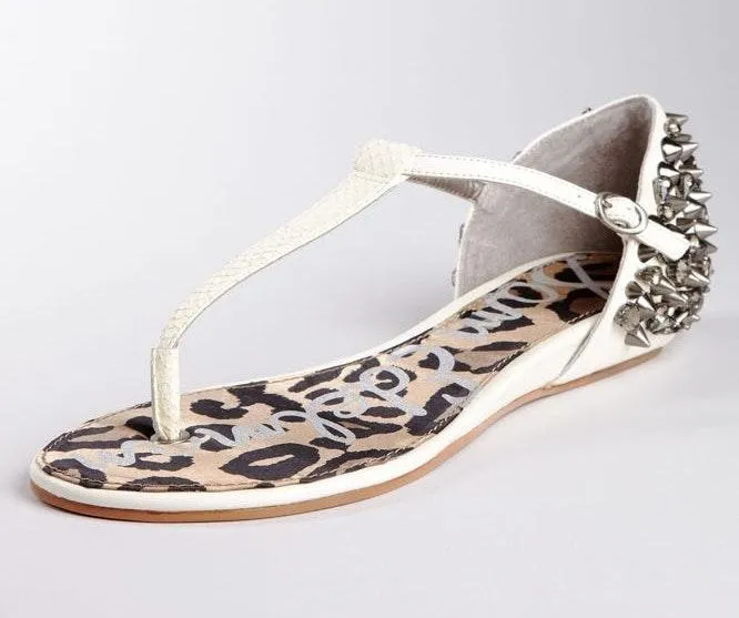 Studded Embellished Ornate Crystal sandals - Image 3