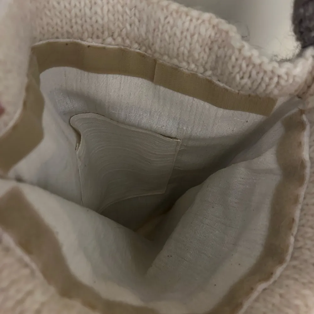 Hand Knit Wool Crossbody Bag - Image 4