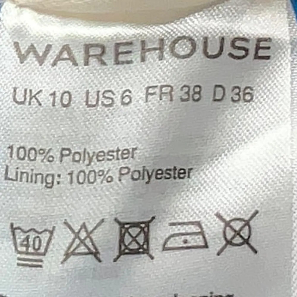 Spotlight by Warehouse Halter Watercolor Floral Maxi Dress Size 6 US Orange - Image 4