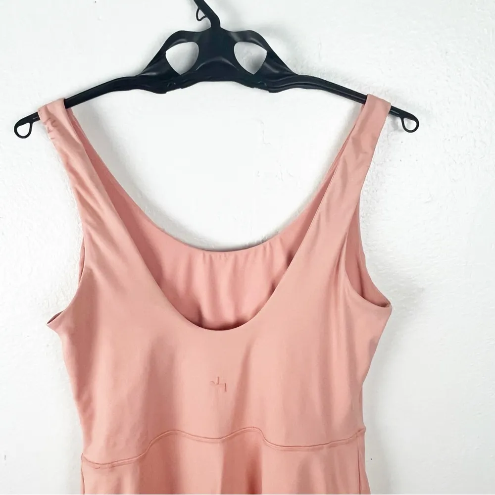 JOYLAB Peach Ruffle Trim Tennis Dress, Size Large - Image 5