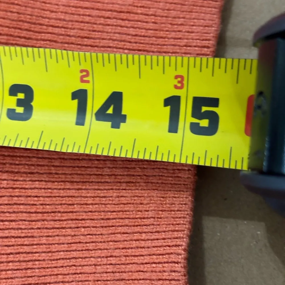 Altar’d State Orange Floral Daisy Sweater Vest Cropped Size XS - Image 7