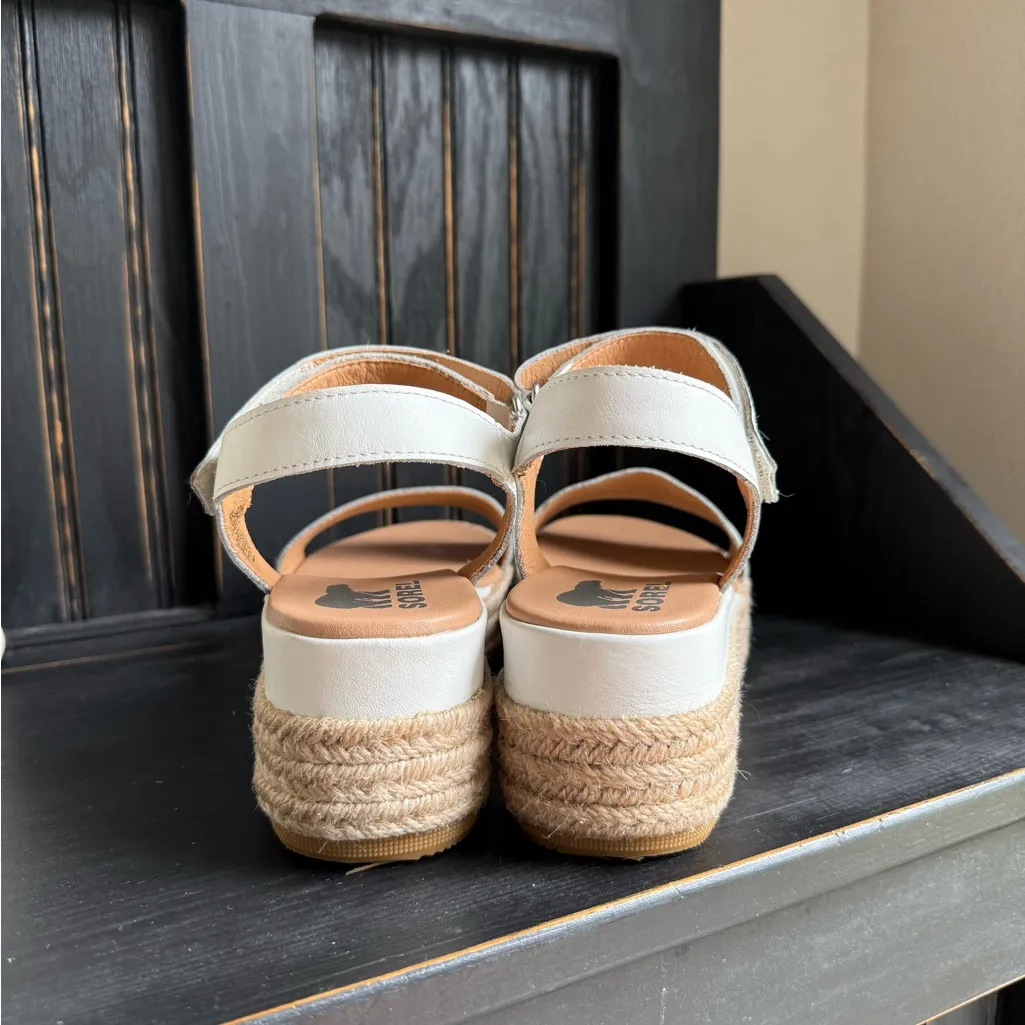 Sorel Cameron™ Flatform Wedge Sandal — White — Size 8.5 - Image 4