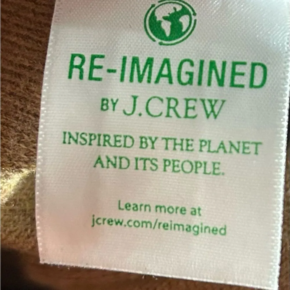 J. Crew Gold Shimmer Lurex® wrap sweater-jumpsuit Size Medium MSRP 198.00 - Image 11