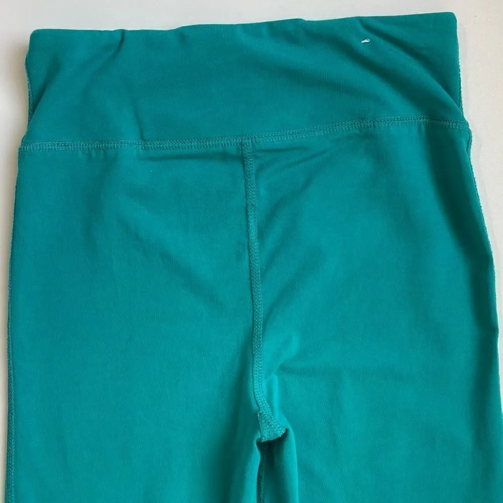 J. Crew Weekend Cotton Stretch High Rise Bike Shorts (Teal) - XS - Image 7
