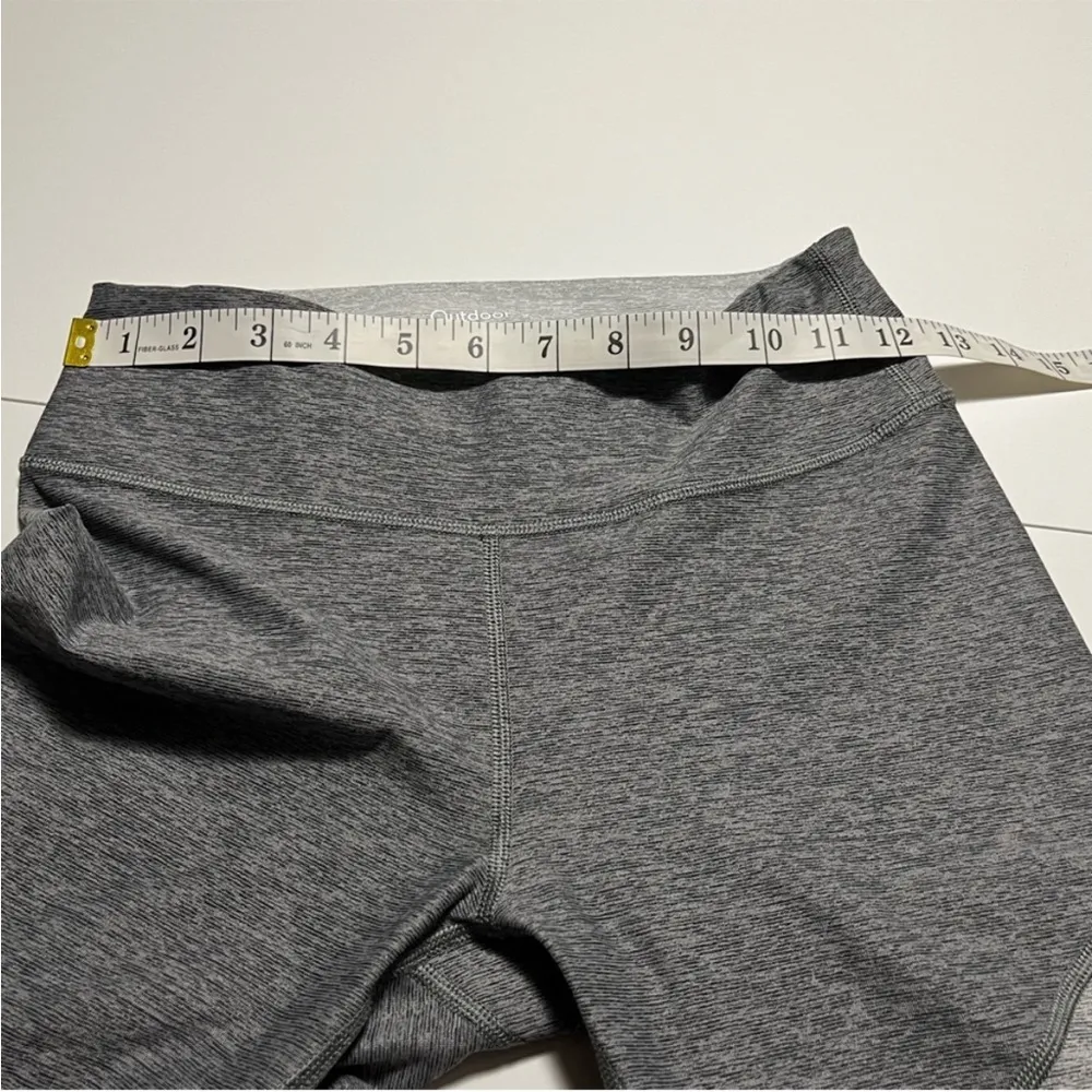 Outdoor Voices Springs Graphite Ash Dove 7/8 Women Size Small Grey Gray Leggings - Image 4