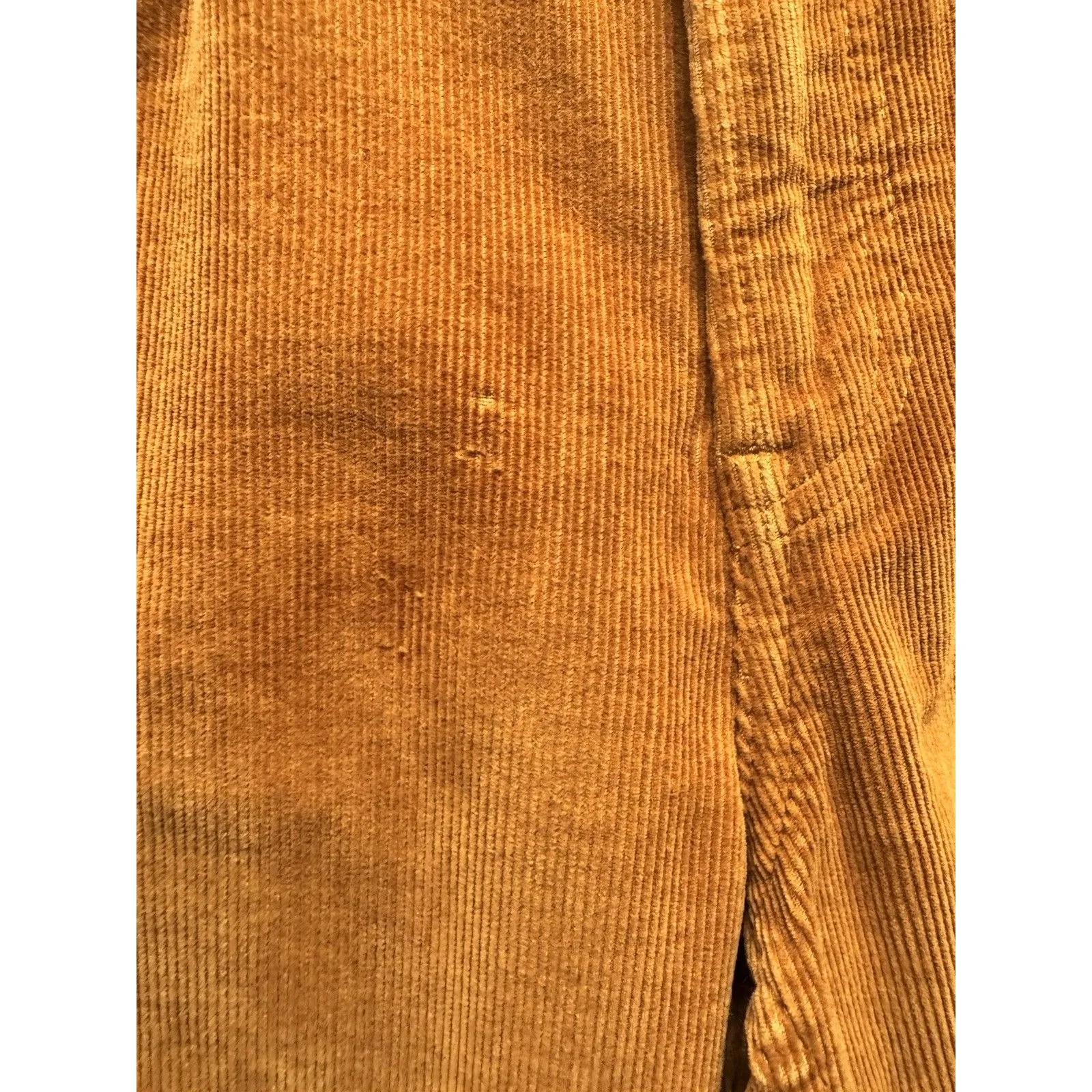 Everlane Tan Brown Baby Cord Cheeky Corduroy High Waist Straight Leg Pants Sz 29 - Image 5