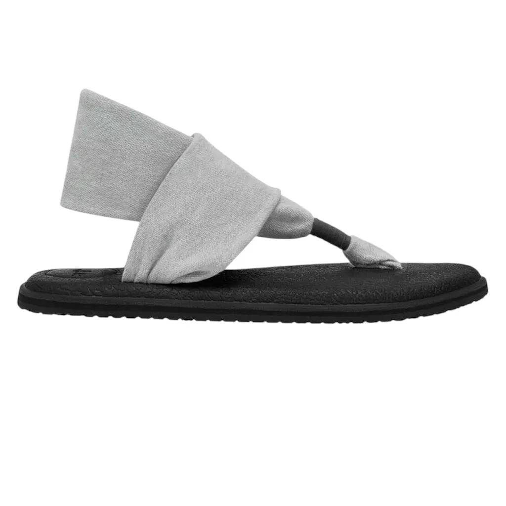 Sanuk yoga sling 2 prints sandals women’s size 10 gray/black - Image 2