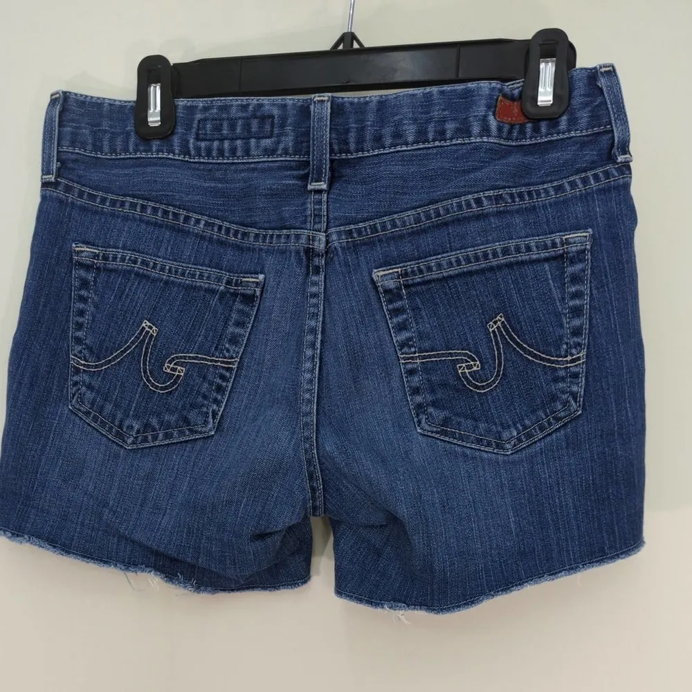 AG Adriano Goldschmied Womens Gemma Denim Shorts‎ 26 - Image 2