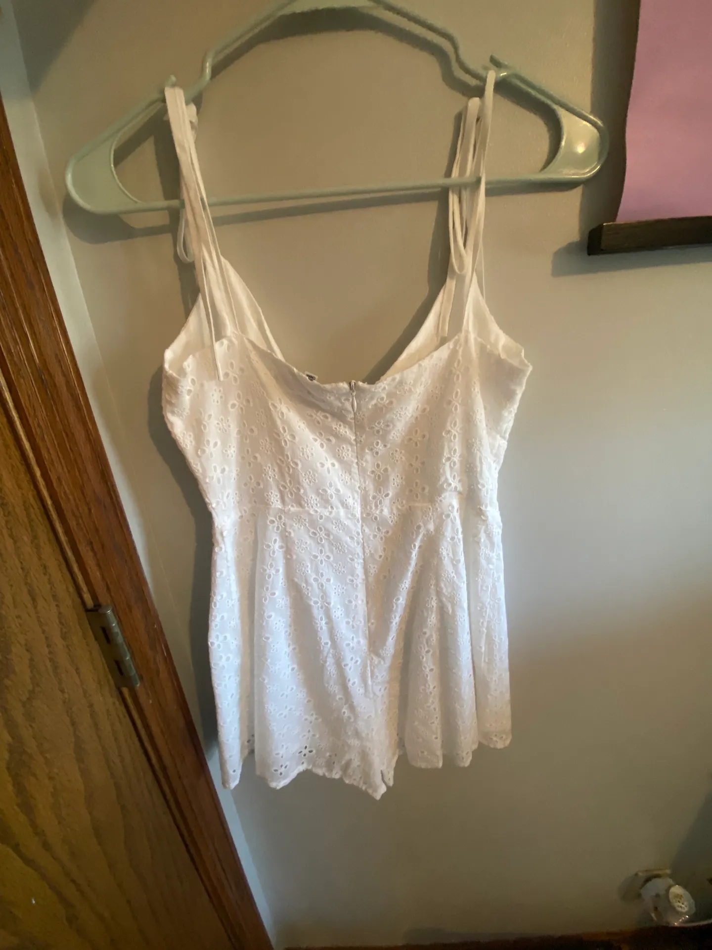 Cloud Ten White Eyelet Romper - Image 8