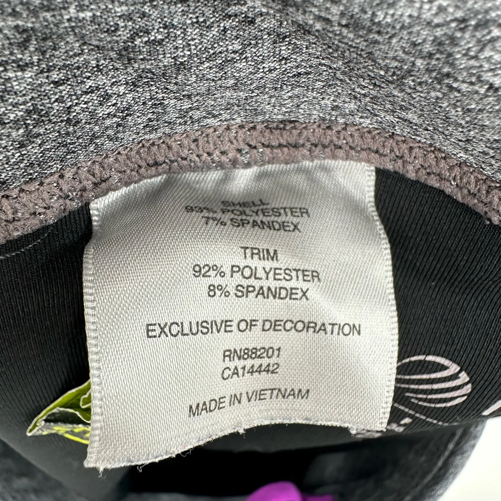 MPG size XS black‎ running shorts built in spandex shorts elastic waist Black - Image 5