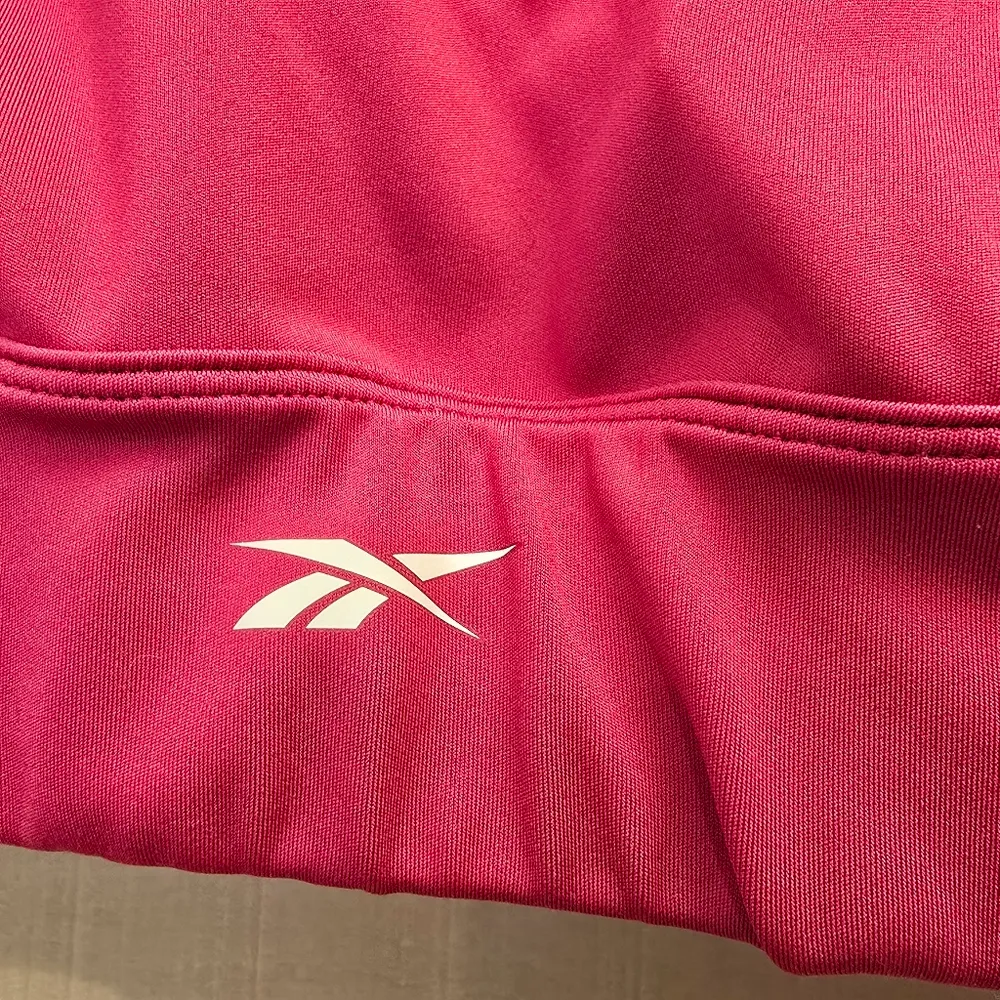 {S} Reebok Workout Ready Spors Bra In Pink - Image 4