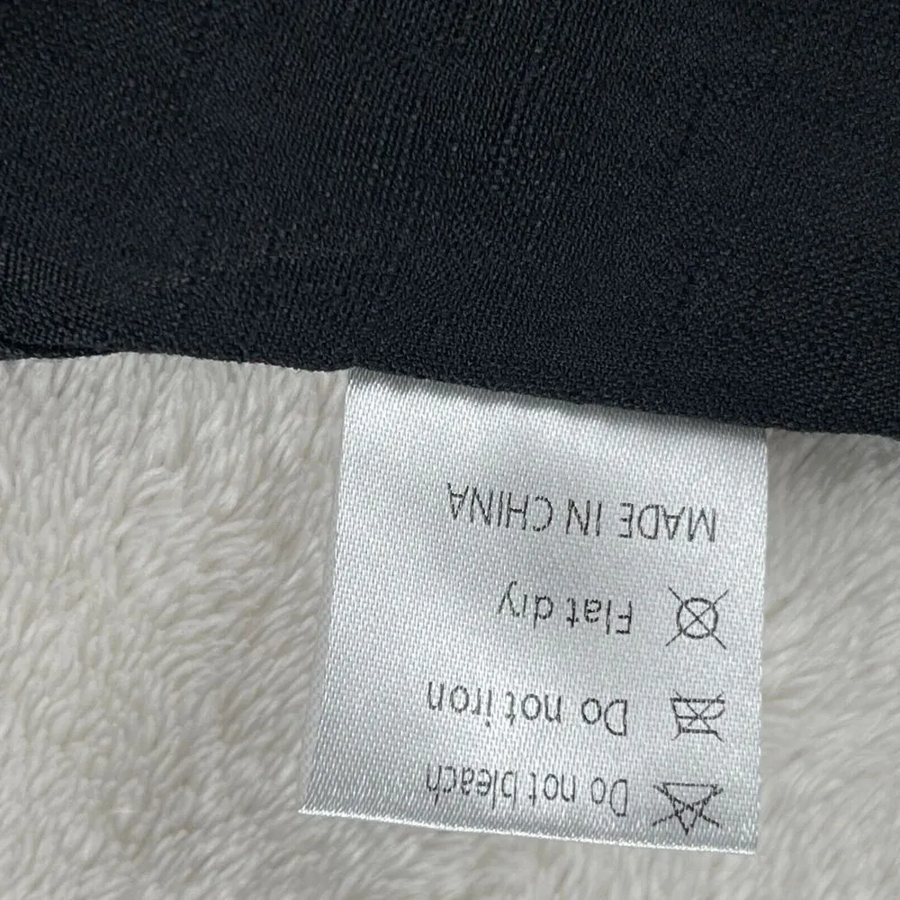 Embroidered Casual Summer Top Womens Size 2XL Black‎ VNeck Shirt Blouse Festival Black - Image 12