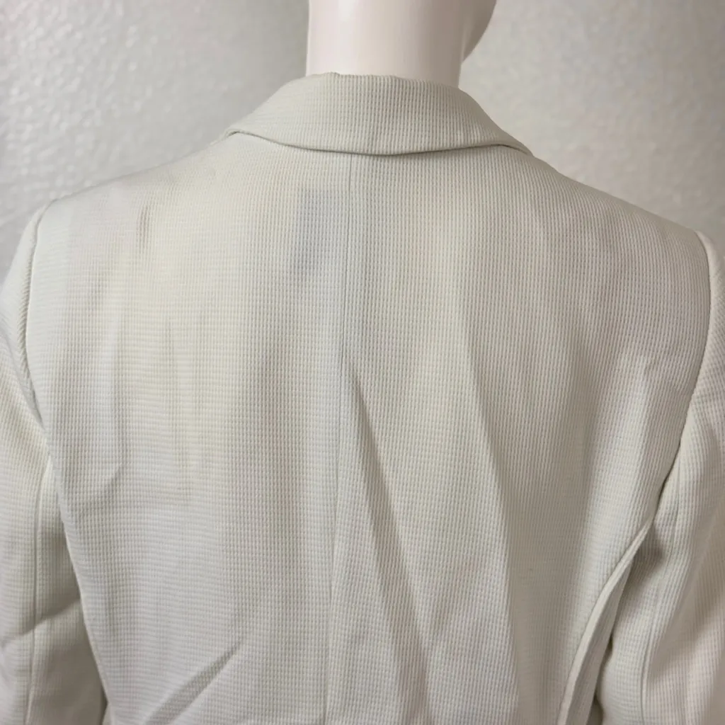 Reiss Cream Women's Blazer Size Large - Image 5