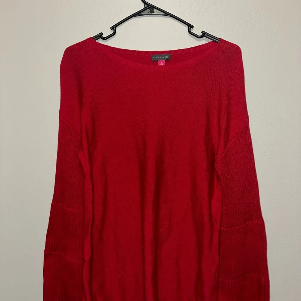 Vince Camuto Crew Neck Bell Sleeve Winter Sweater - Image 6