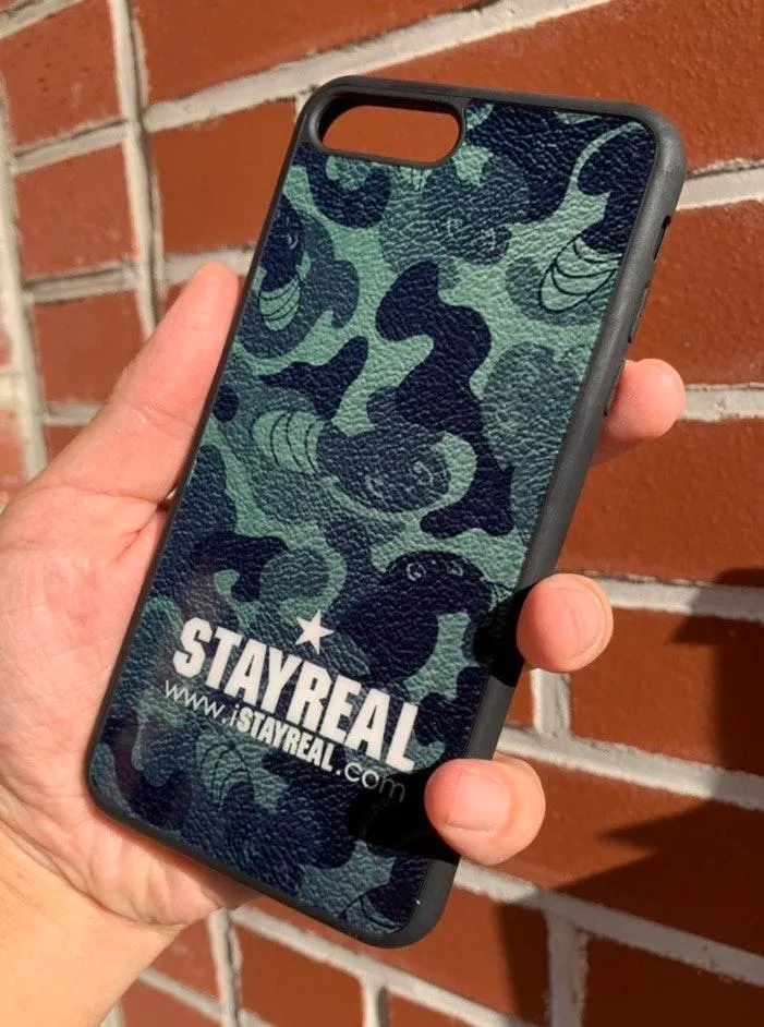 iPhone 8Plus 7Plus Fashion Camouflaged Drop Protection Case Green - Image 4