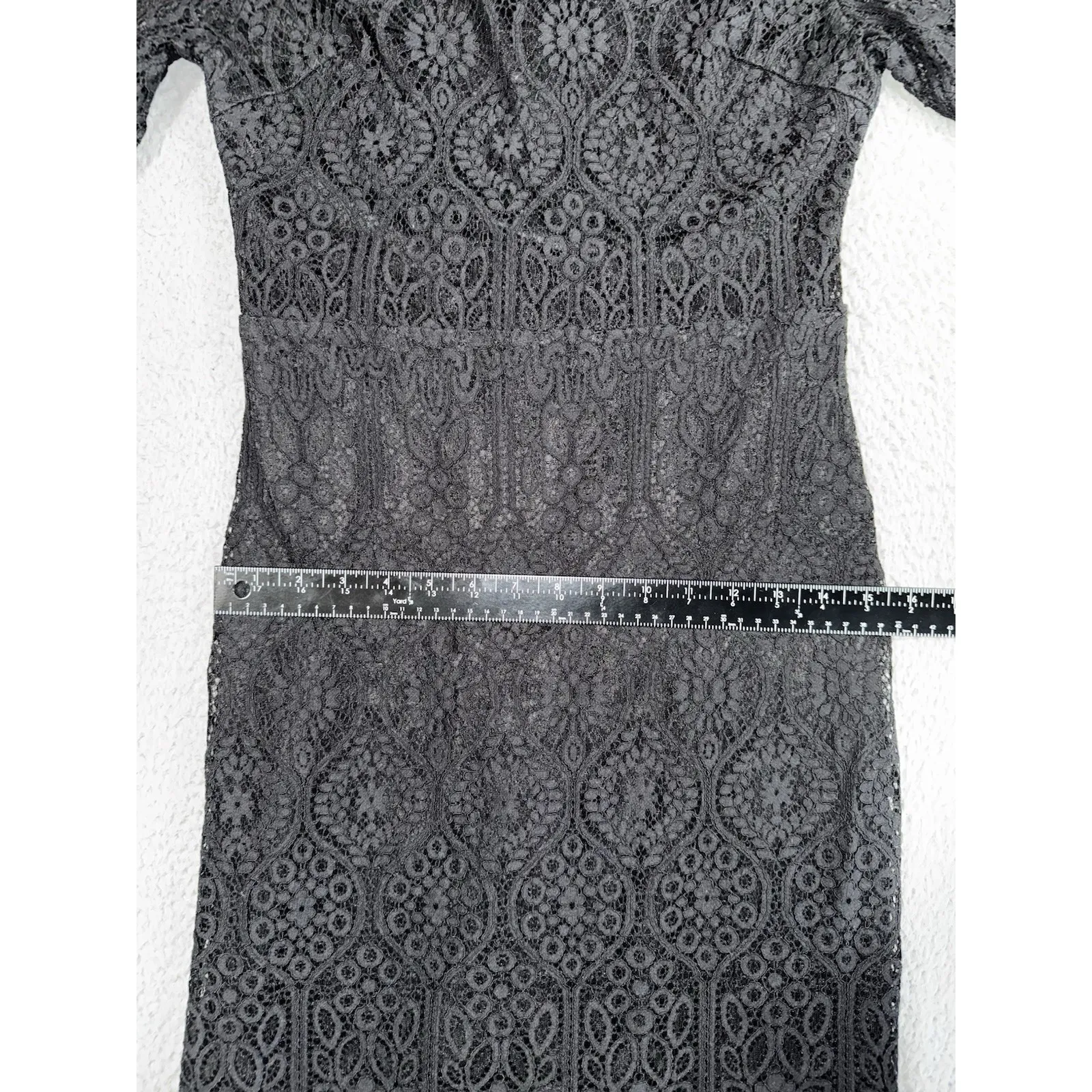 Zalalus Dress Women 8 Black Lace Short Cocktail Fairy‎ Whitchy Whimsigoth - Image 5