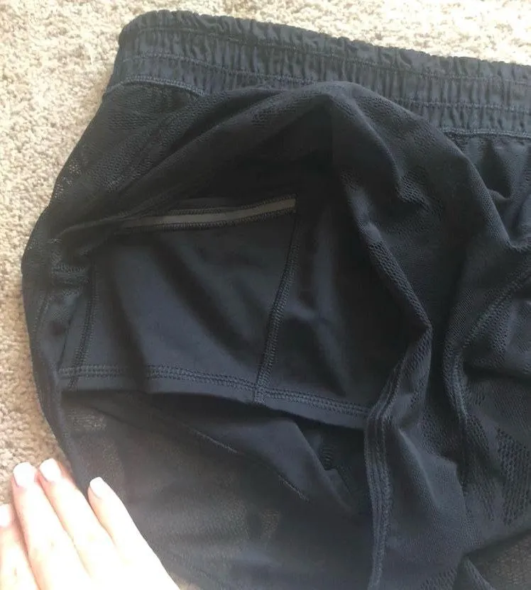 Lululemon Black Mesh Shorts - Image 3