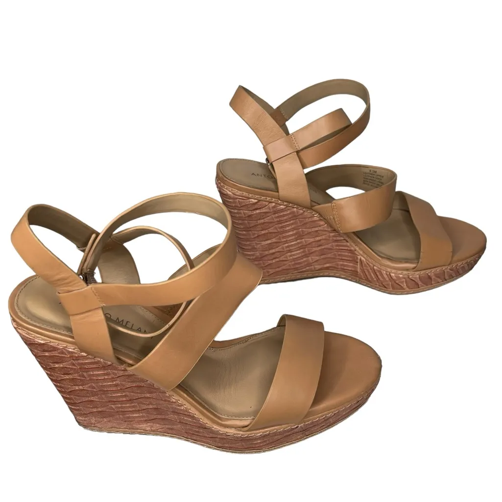 Antonio‎ Melani Wedge Leather Heels - Image 6