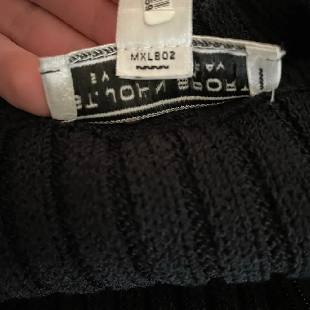 St John black knit zip up - Image 10