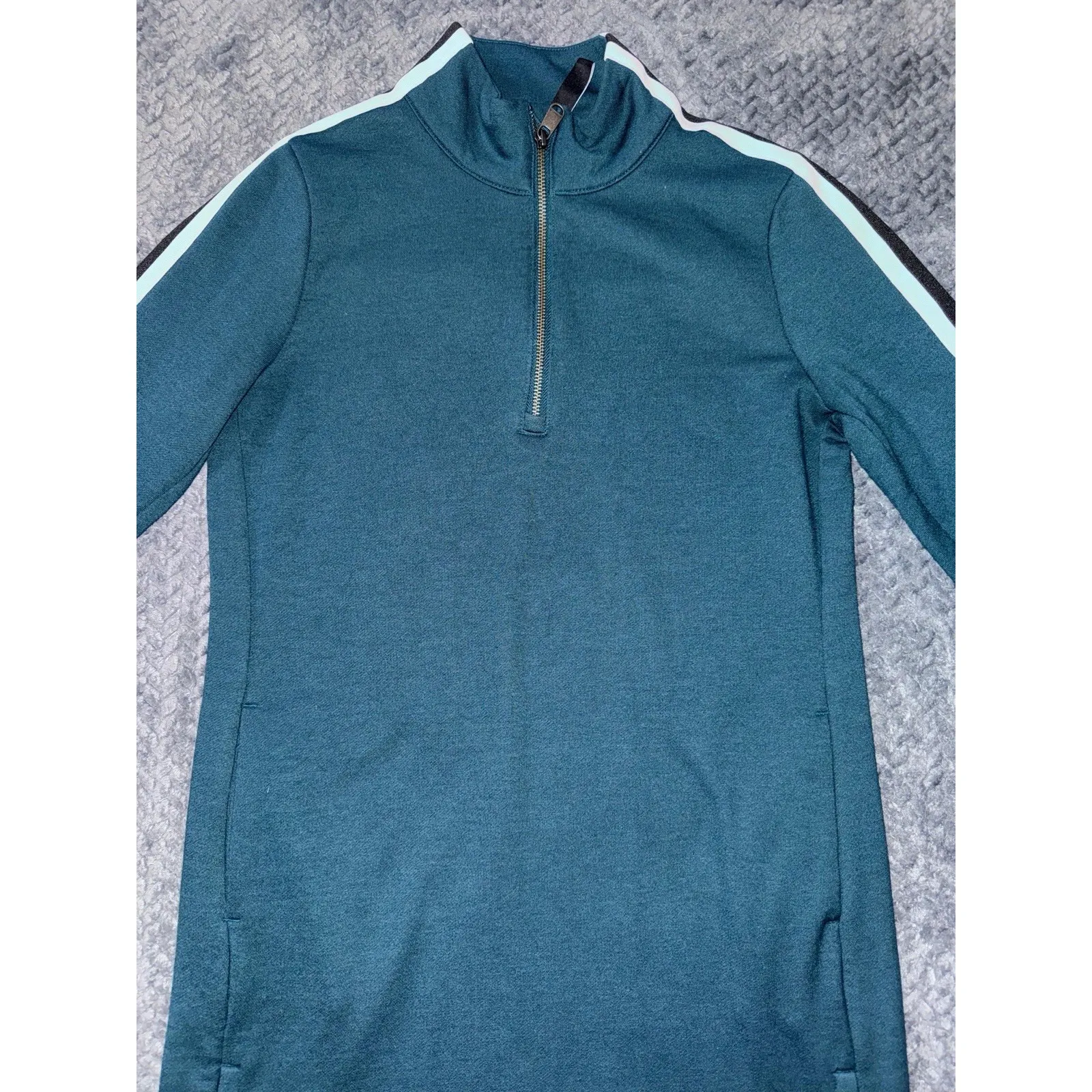 Athleta Women's Crosstown Track Dress Oceanic Teal Size Small - Image 2