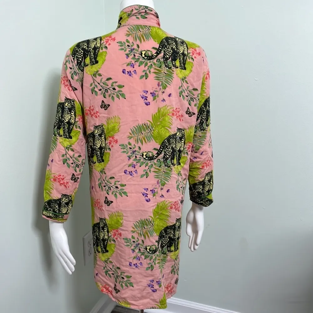 World Market Bengal Tiger print nightshirt Pink Size undefined - Image 4