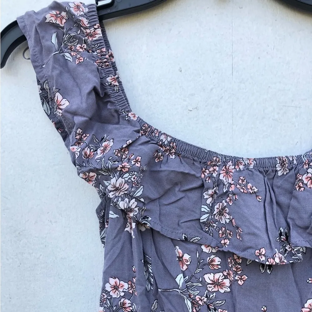 Garage Blue Floral Sleeveless Sundress Dress By Garage Size XS/S - Image 2