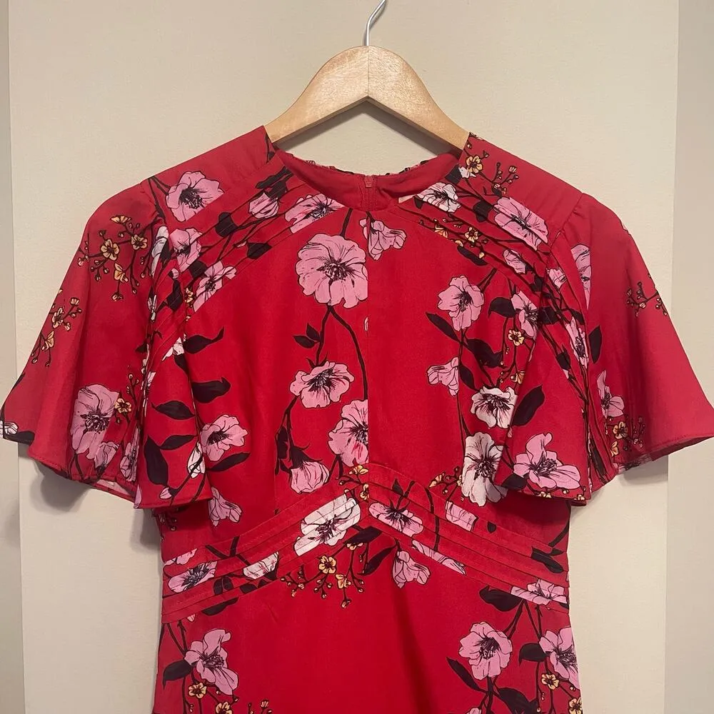 Keepsake the Label Darkness Mini Dress Size 4/S Red - Image 2