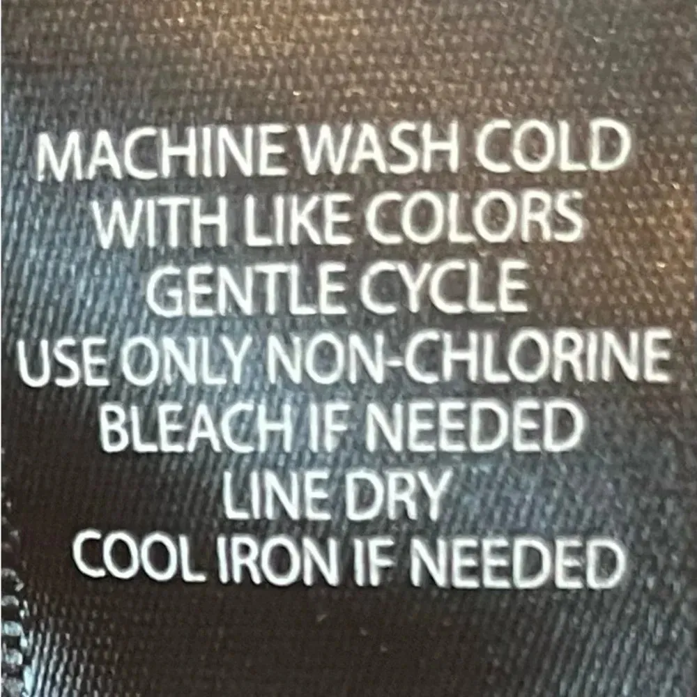 Challis partial zip front dress, size 2 (2X) - Image 7