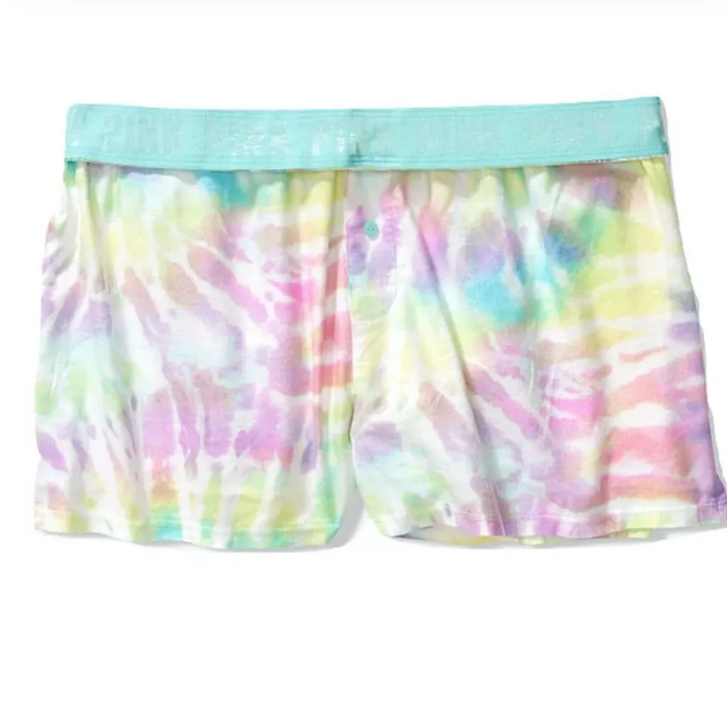 Victoria's Secret PINK Tie-Dye Cotton Boxers - Image 2