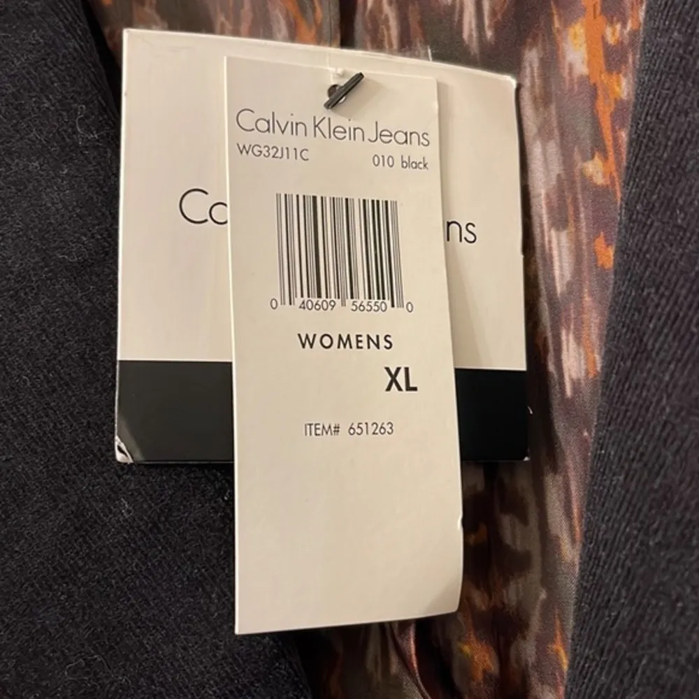 CK - Calvin Klein Jeans Black Corduroy Jacket Size XL NWT #3559 - Image 3