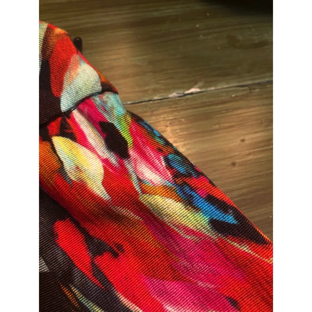 Trina Turk NWOT Women's Brown Floral Bright Blouson Skirt - Size 6 - Image 4