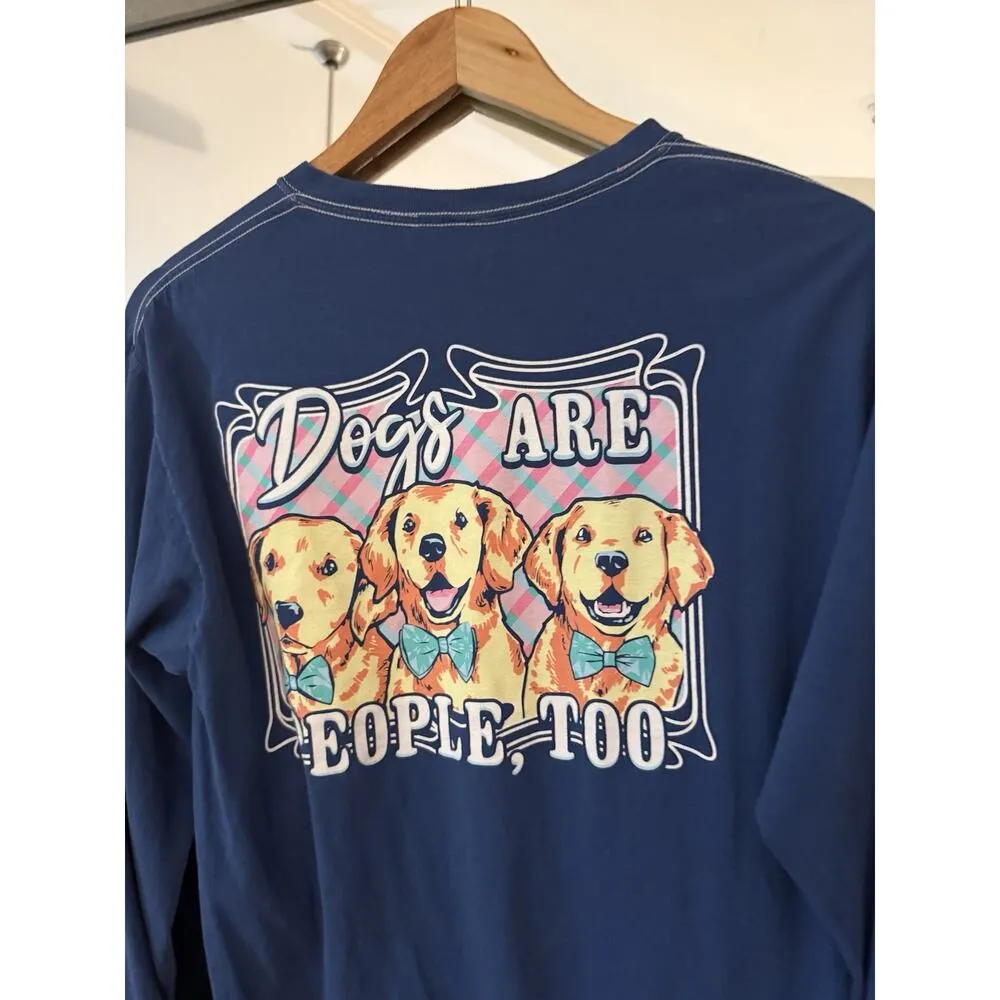 Benny & Belle Light Blue‎ Dog Shirt Medium Blue - Image 2