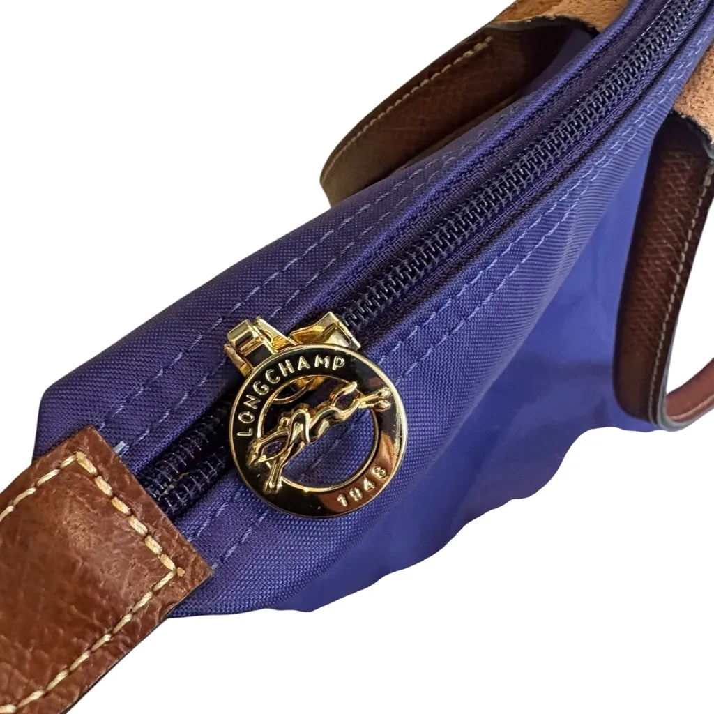Longchamp Le Pliage "Shopping" - Modele Depose, Purple - Image 5