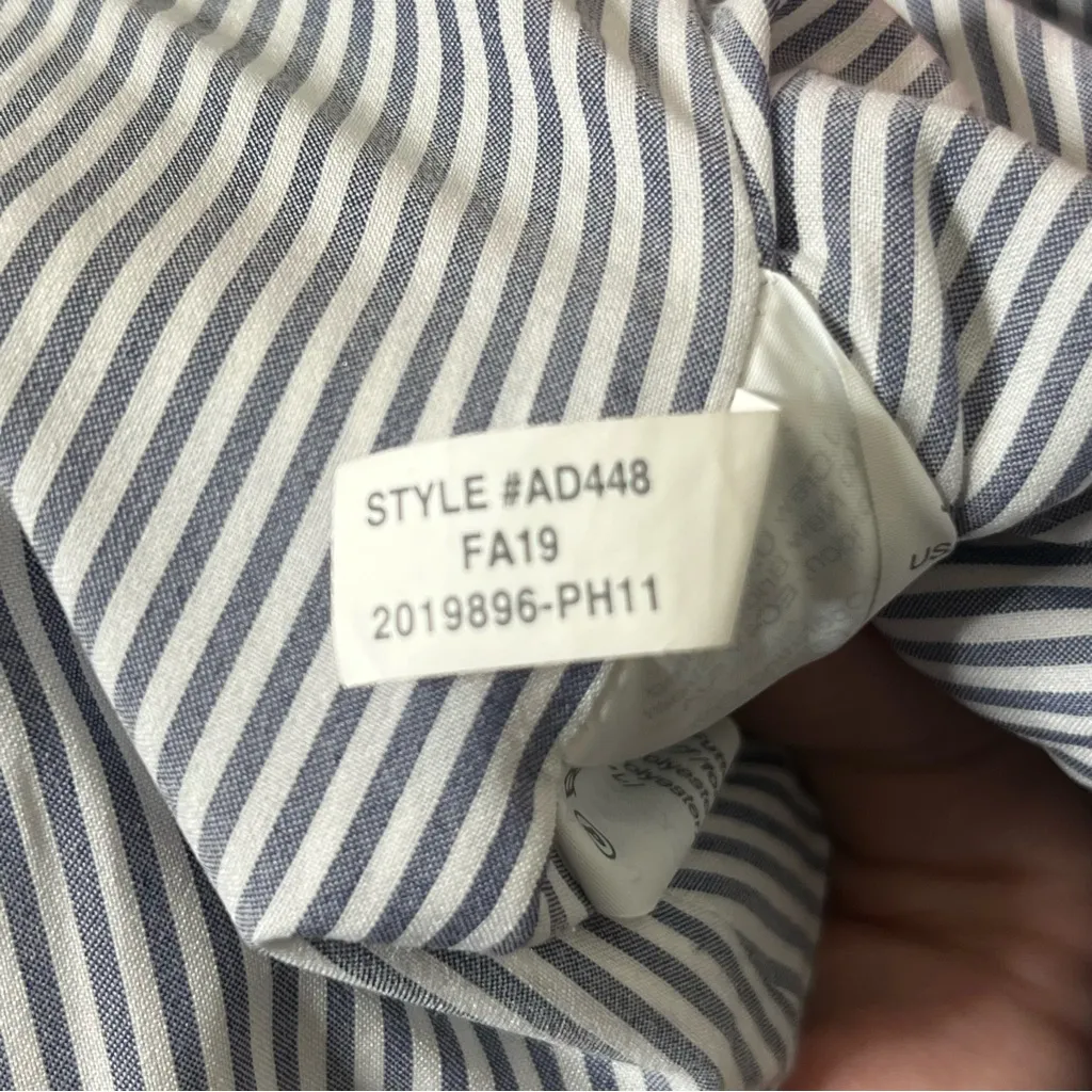 J.Crew Mayfair Navy Blazer OO Petite Four Season Stretch Pleated Back Workwear - Image 9