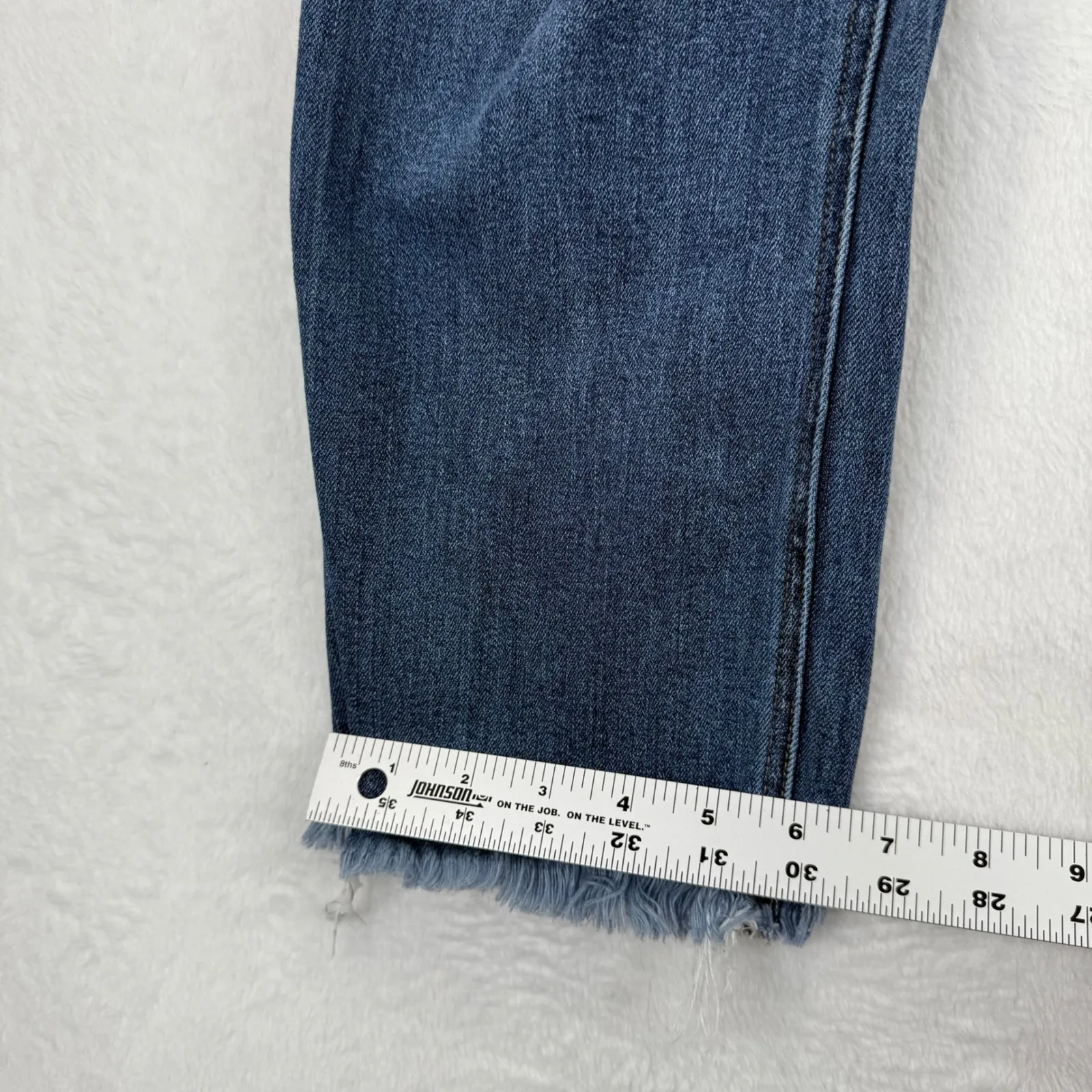 Flying Monkey Womens Size‎ 30 Distressed High Rise Straight Leg Jeans Denim - Image 5