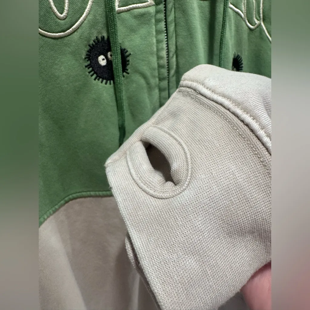 Studio Ghibli My Neighbor Totoro Color-Block Hoodie - Image 6