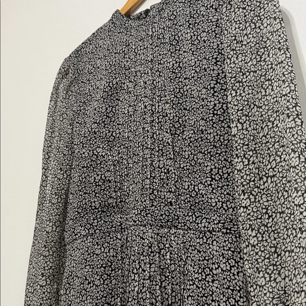 Topshop Long Sleeve Mini Dress Open Back - Image 7