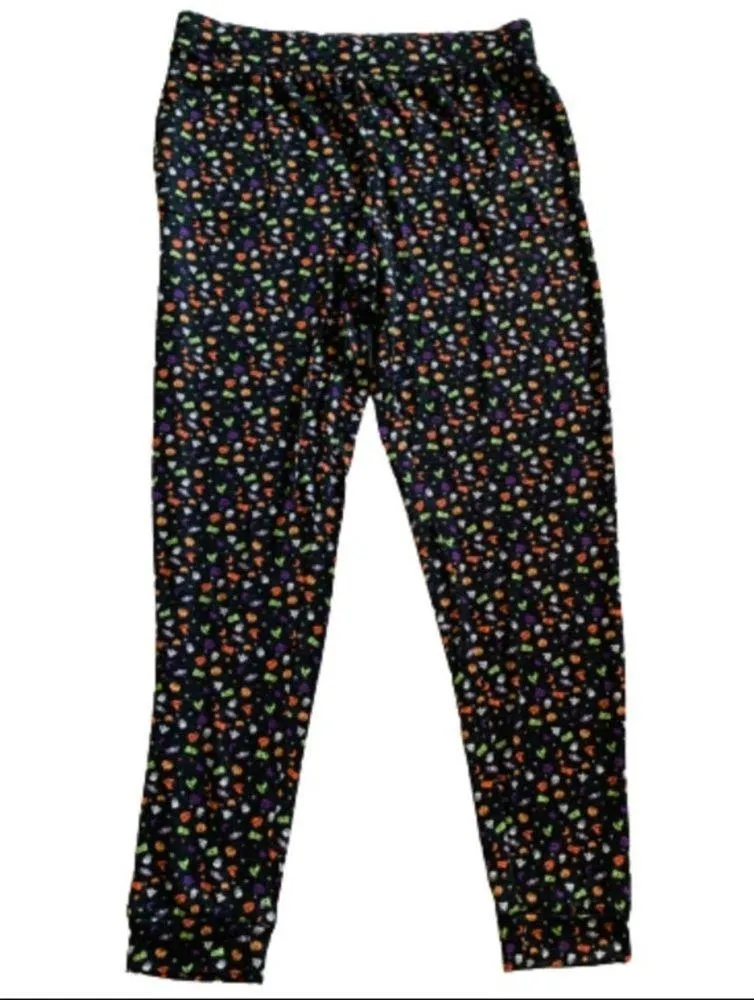 PJ Set Nightmare Before Coffee Halloween Super Soft Two Piece PJ Set Size Medium - Image 4