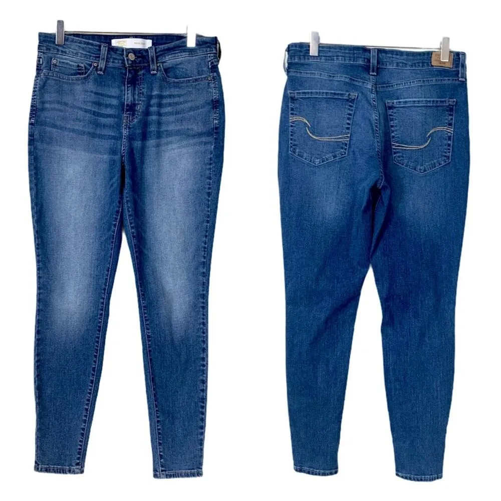 Levi’s Women's Mid Rise Medium Wash Skinny Jeans Women's Denim Size 30 - Image 3