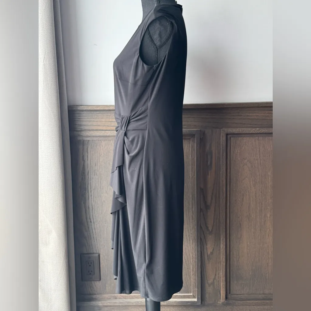 American Living Womens Dardanelle Sheath Dress Size 10 Color Black NWT - Image 4