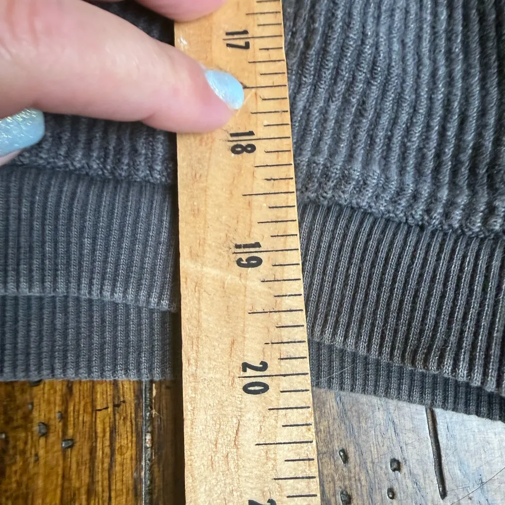 Aerie Charcoal Hooded Sweatshirt for Men - Image 5