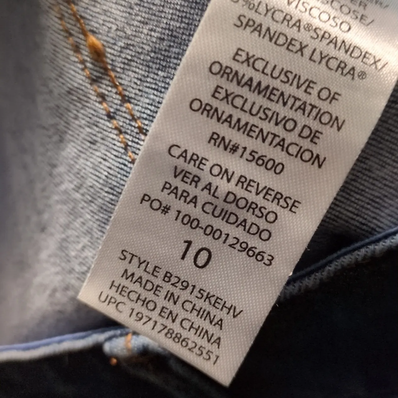 Democracy Ab Technology Itty Bitty Bootcut Jeans Size 10 - Image 8