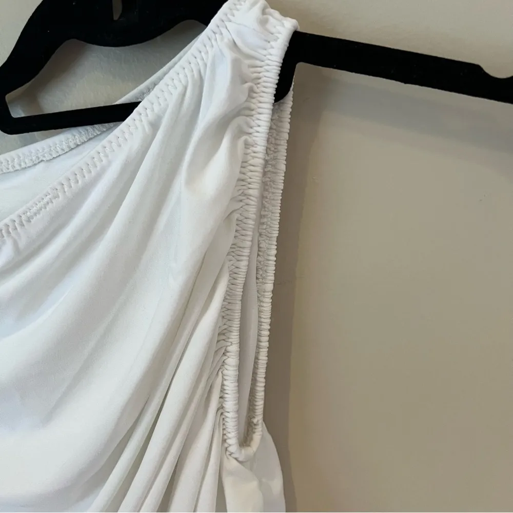 Norma Kamali Diana Snow White Mini Dress | XXS - Image 10