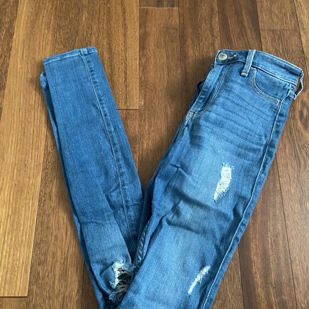 ripped jeggings - Image 4