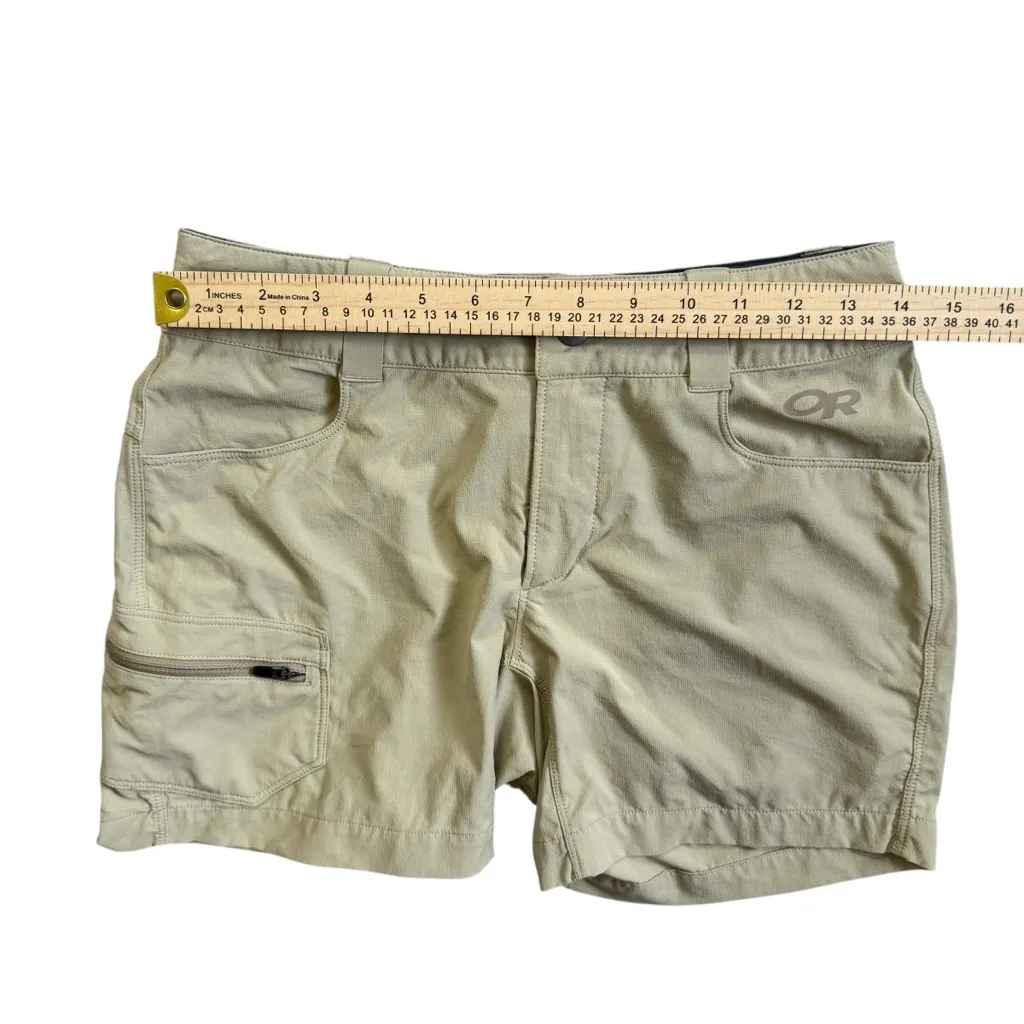 Outdoor Research Women’s Khaki Tan Ferrosi Adventure Shorts, 5” inseam Size 4 - Image 5