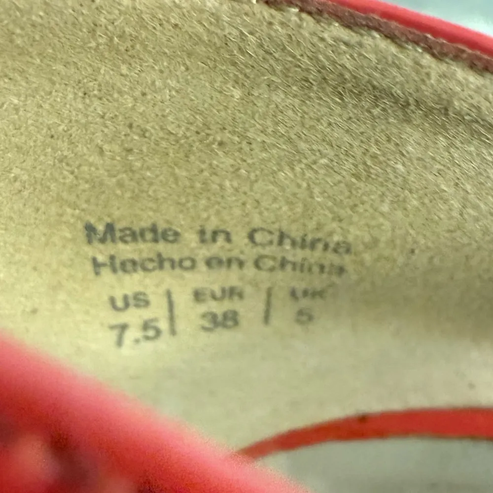 Aldo Patent Coral Stiletto High Heels Shoes Size 7.5 Spring Summer - Image 12