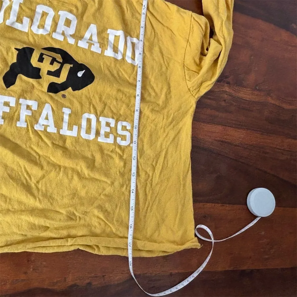 Colorado Buffaloes womens Yellow Long Sleeve‎ T - Image 8