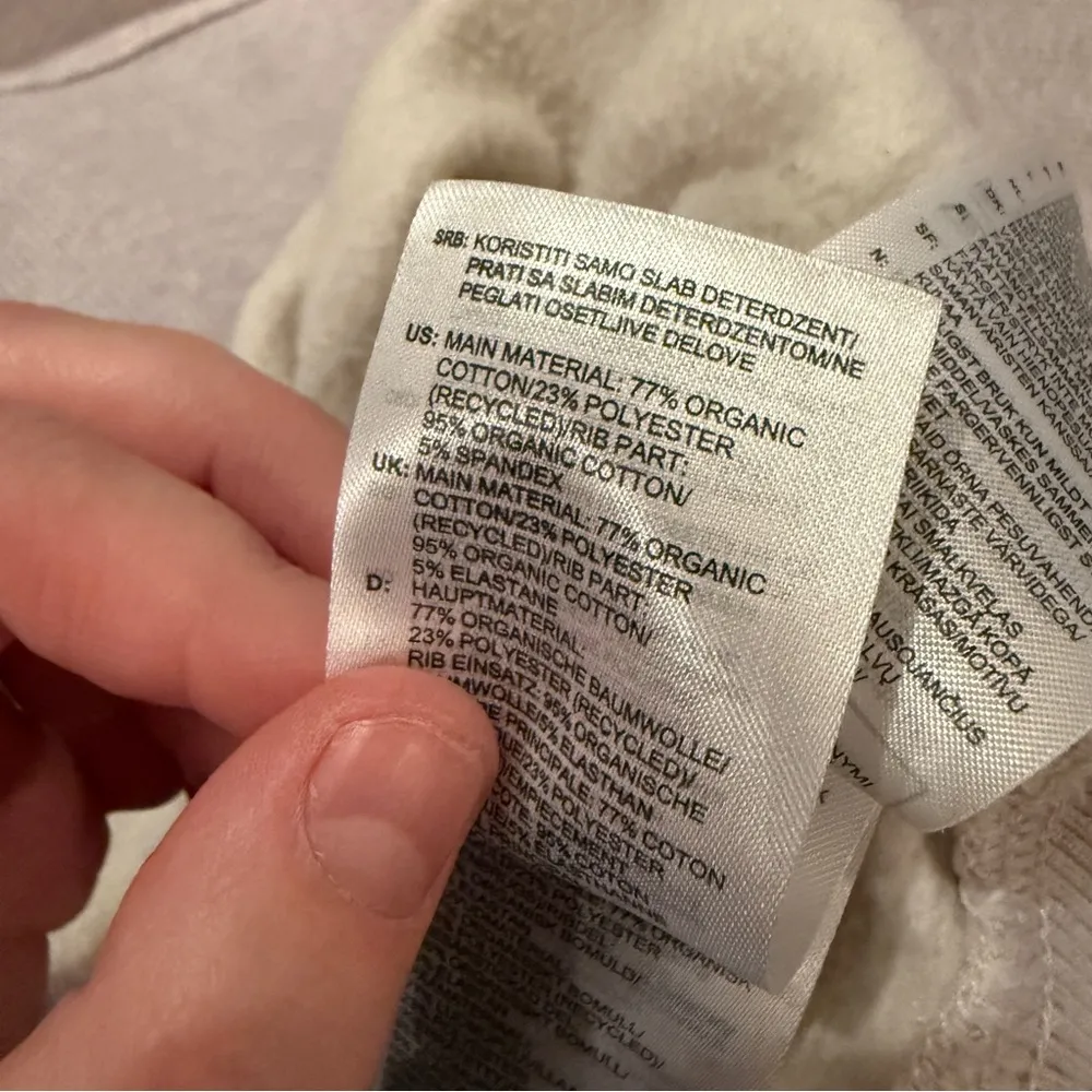 Adidas Originals Coeeze Long Sleeve Cropped Sweatshirt in Orchid Tint Sz S‎ - Image 6